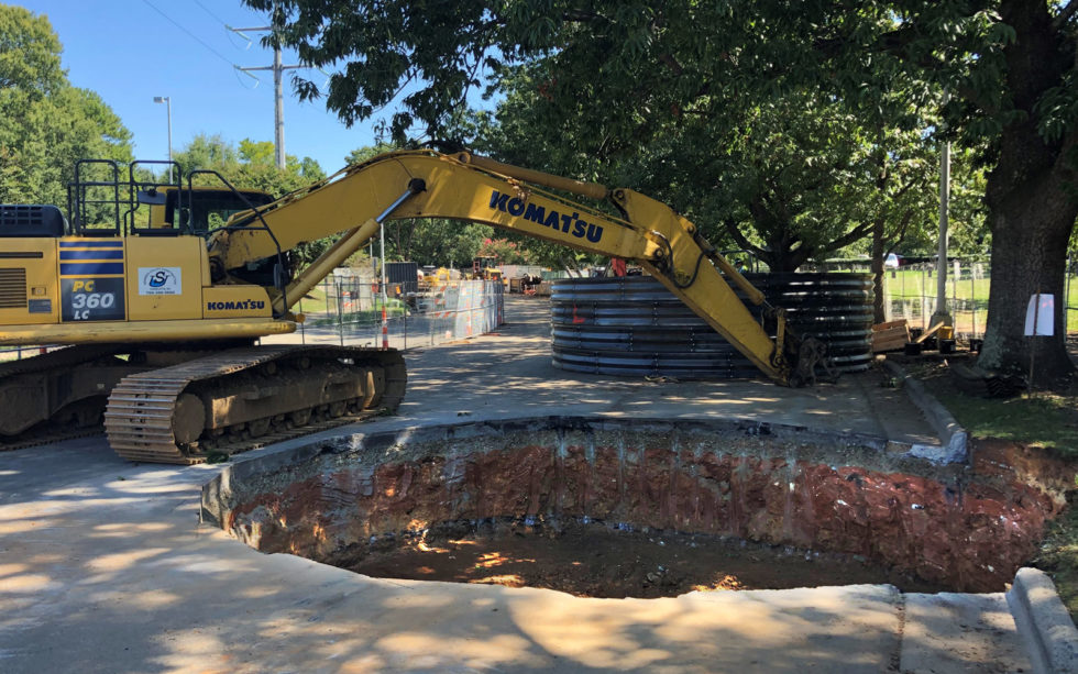 Baxter Street to E. Stonewall Street Wastewater Replacement Sanders