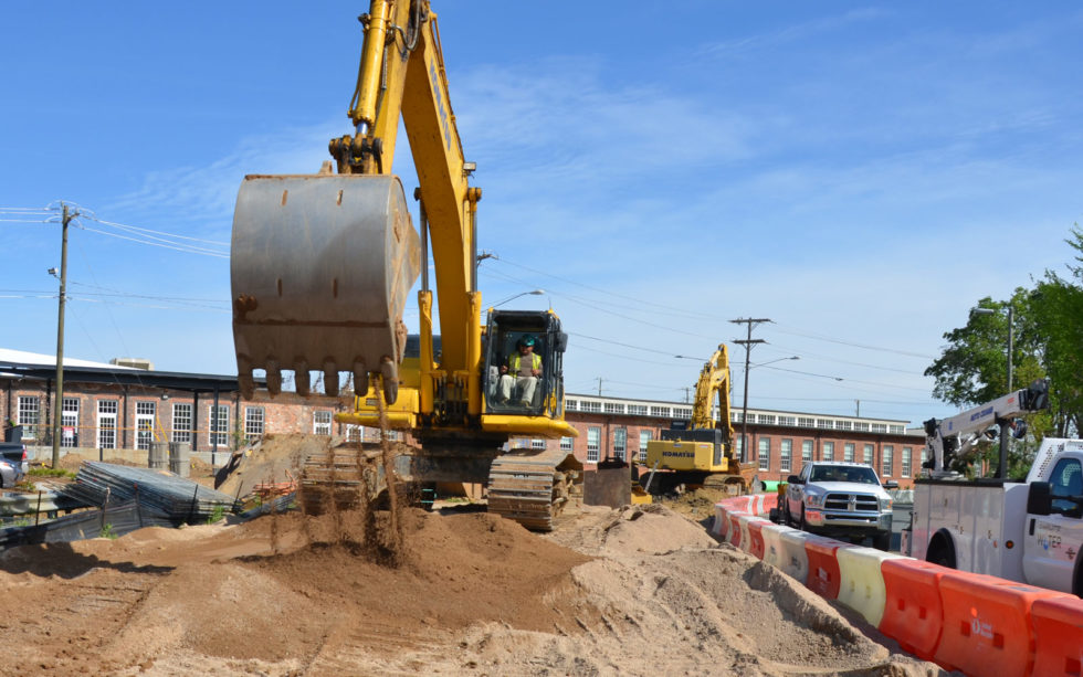 Belmont and Optimist Park Wastewater Pipe Replacement Sanders Utility
