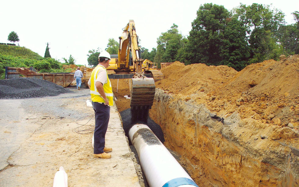 Southwest Phase B1 Water Transmission Main Sanders Utility Construction